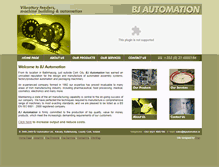 Tablet Screenshot of bjautomation.ie